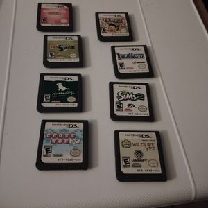 Preowned Nintendo DS Game Lot (8)